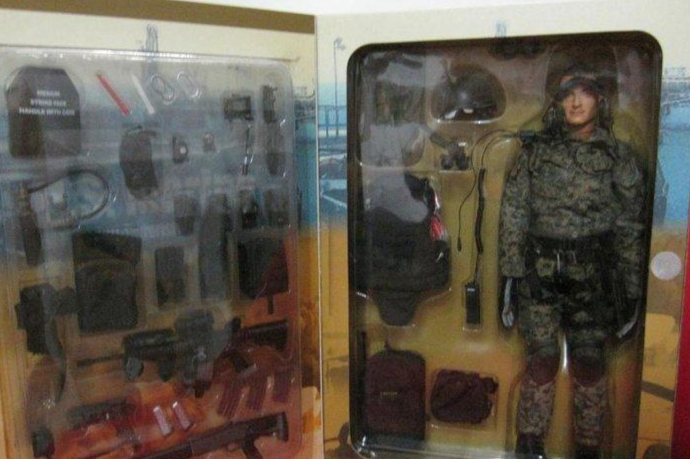 Hot Toys 1/6 12" U.S 2nd Fleet Anti Terrorism Support Team Marine Fast 7th Platoon Action Figure
