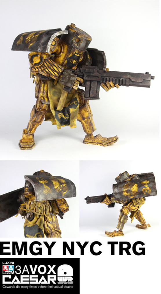 1/12 EMGY Caesar アシュレイ・ウッド ThreeAシーザー ThreeA 3A Toys 1/12 Ashley Wood WWRp Caesar EMGY NYC TRG ver