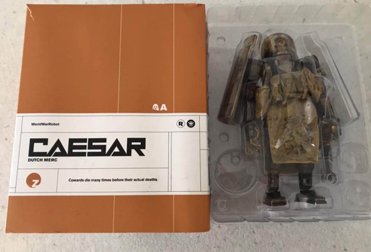 ThreeA 3A Toys 1/12 Ashley Wood WWRp Caesar Dutch Merc ver Vinyl Figure