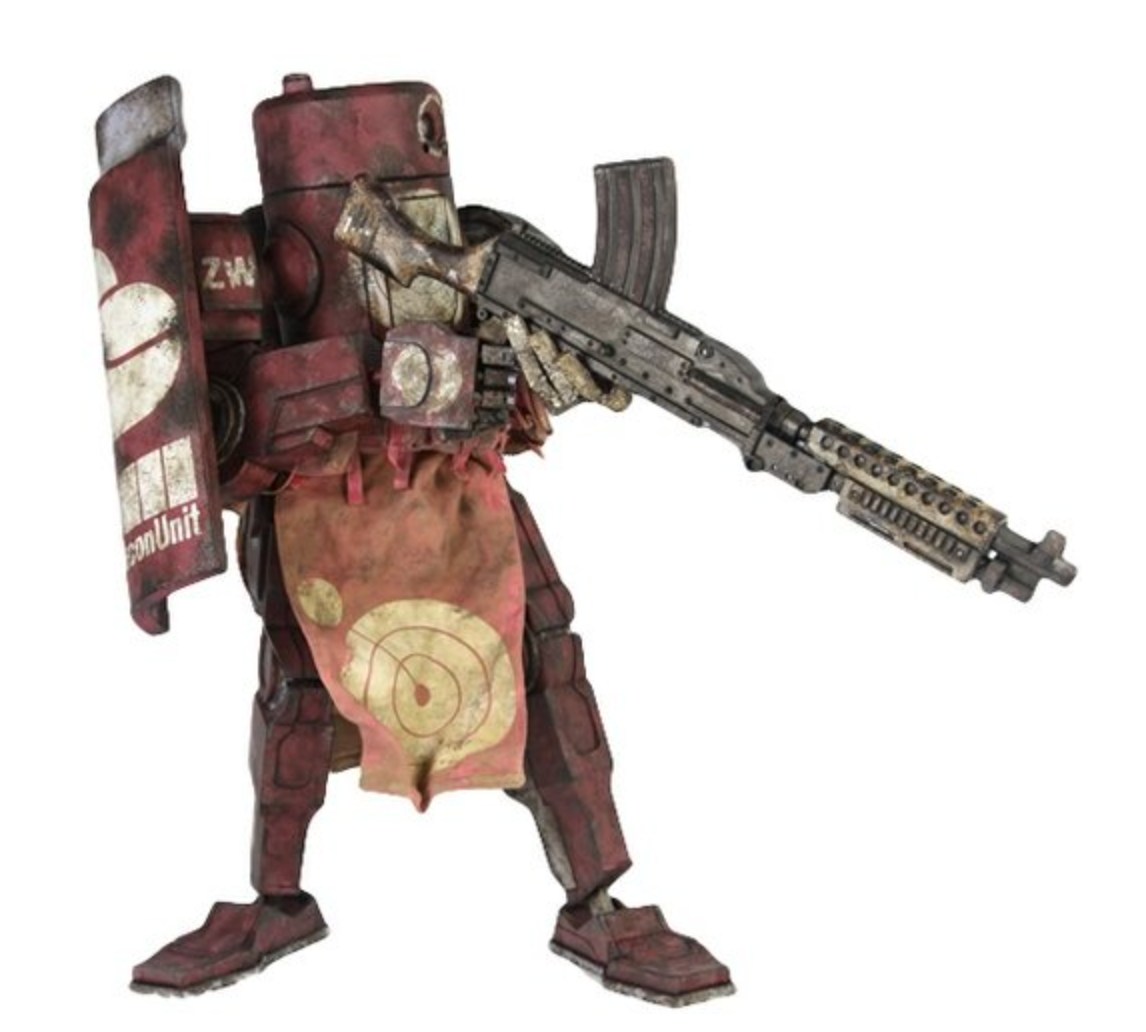 ThreeA 3A Toys Ashley Wood WWRp Bromwich Caesar PRU Support Bambaland Exclusive ver 17" Vinyl Figure