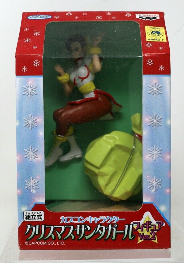Banpresto Capcom Christmas Xmas Street Fighter Chun Li ver Trading Figure