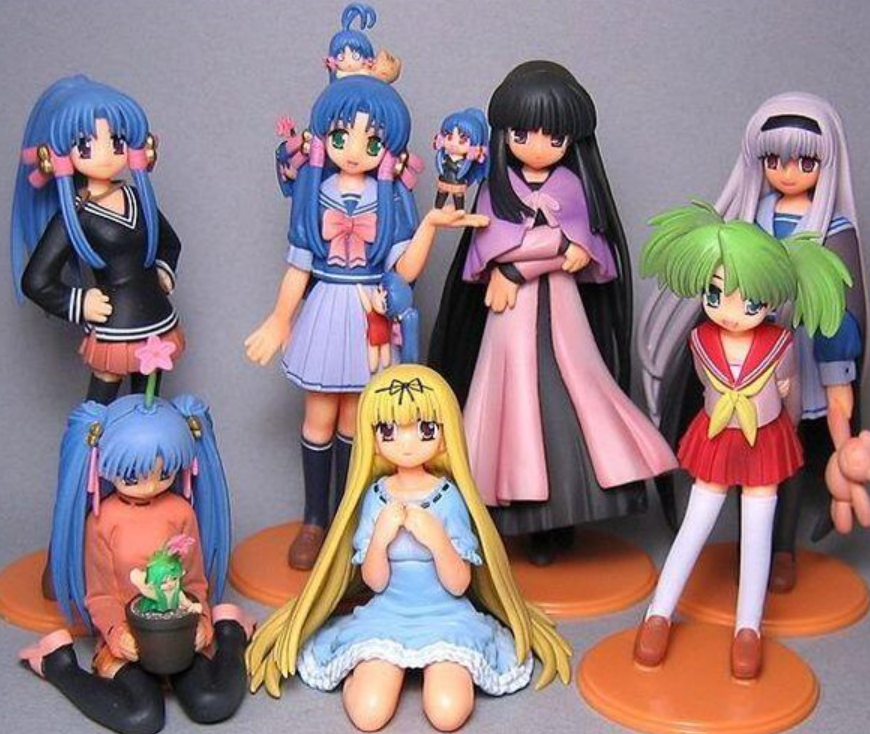 Kotobukiya One Coin Collection Mahoraba Heartful Days 7+2 Secret 9 Trading Figure Set
