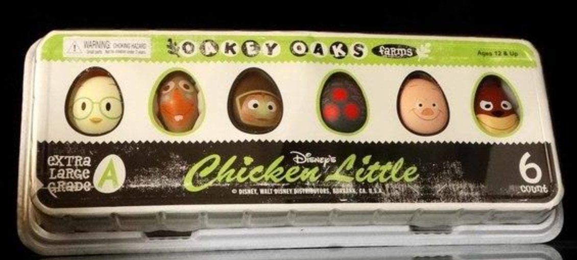 Oakey Oaks Farms Disney Chicken Little Extra Large Grade A 6 Figure Set