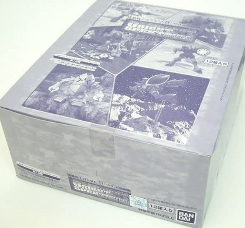 Bandai 1/350 Mobile Suit Gundam G Sight Spektrum Sealed Box 12 Trading Figure Set