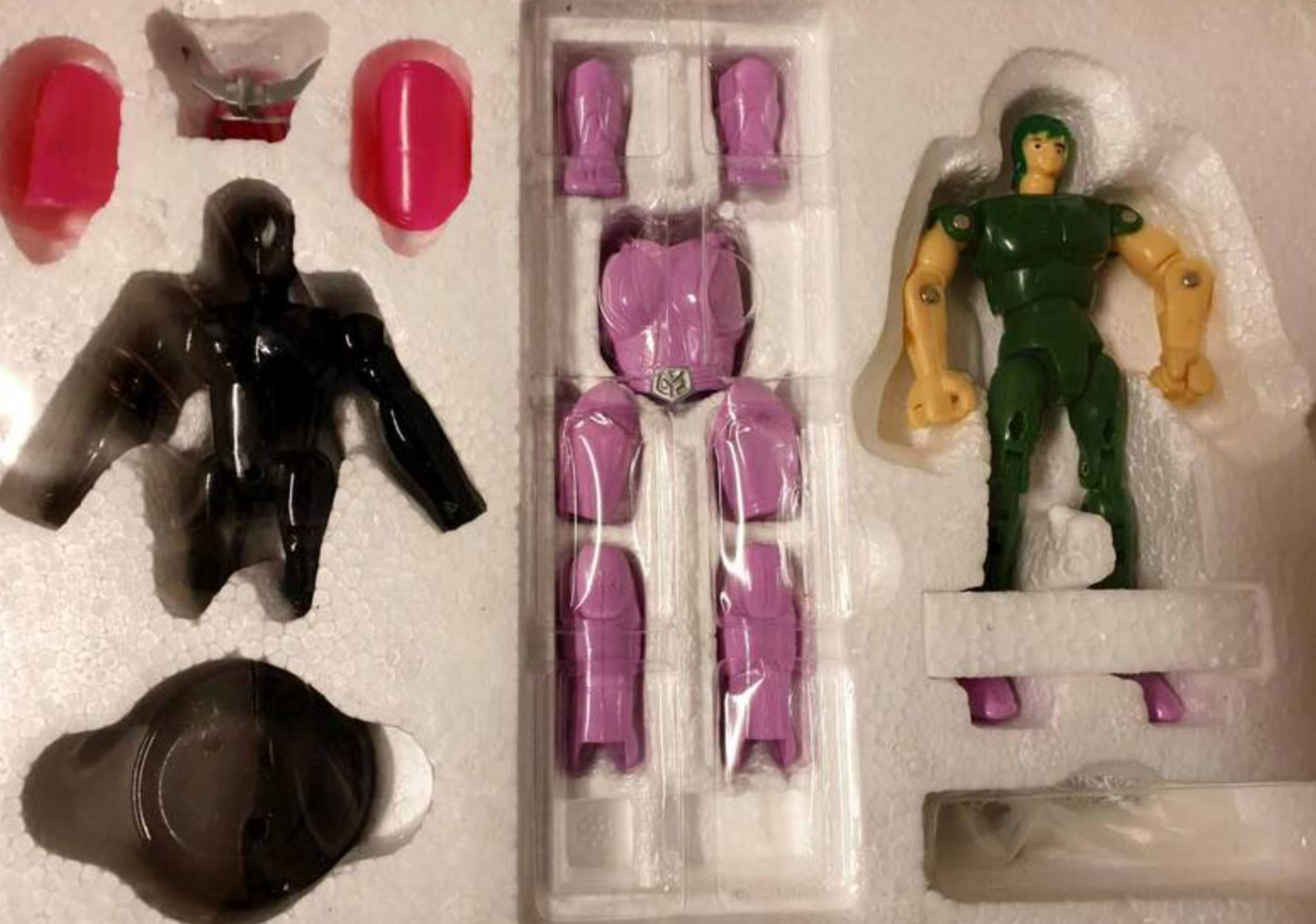 Bandai Saint Seiya Myth Gold Andromeda Shun Europe Vintage Ver Plastic Action Figure