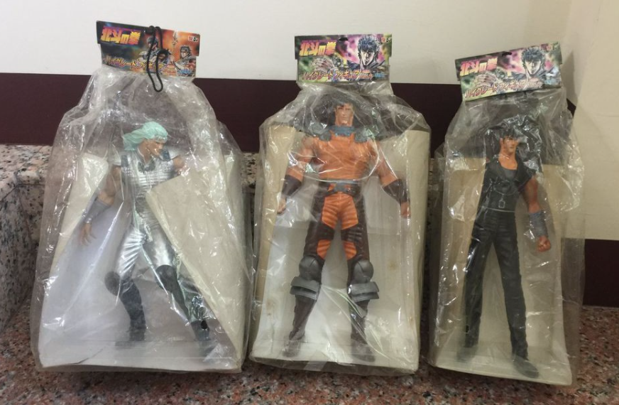 Sega Fist of The North Star 3 Soft Vinyl Trading Figure Set