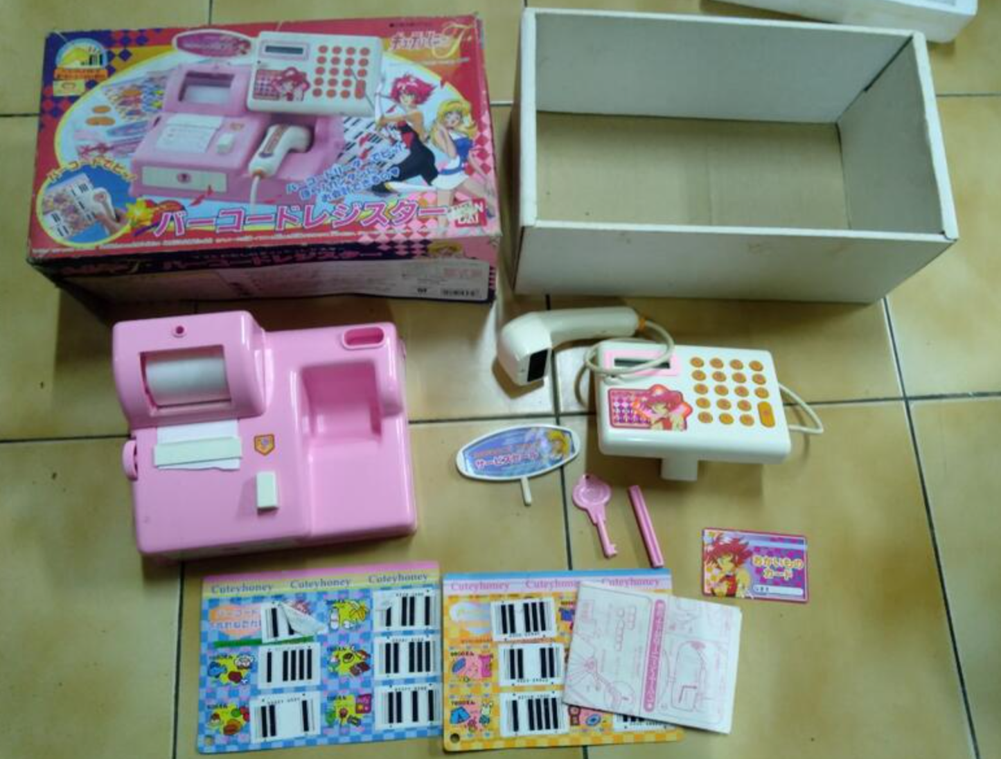 Bandai Cutie Honey F Cash Register Toy Trading Figure