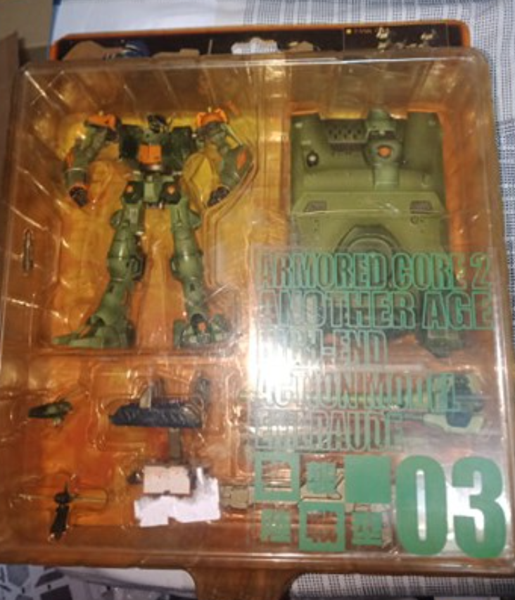 Kotobukiya Artfx Armored Core 2 Another Age High End Action Model 03 Emeraude Action Figure