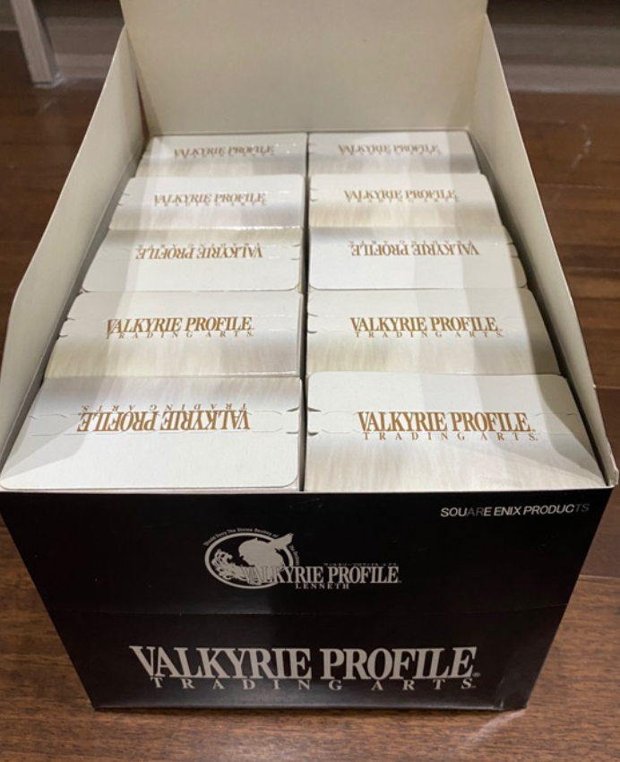 Square Enix Products Valkyrie Profile Trading Arts Sealed Box 10 Random Figure Set