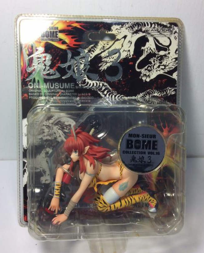 Kaiyodo Monsieur Bome Collection Vol 16 Oni Musume She Devil Version 3 Pvc Figure