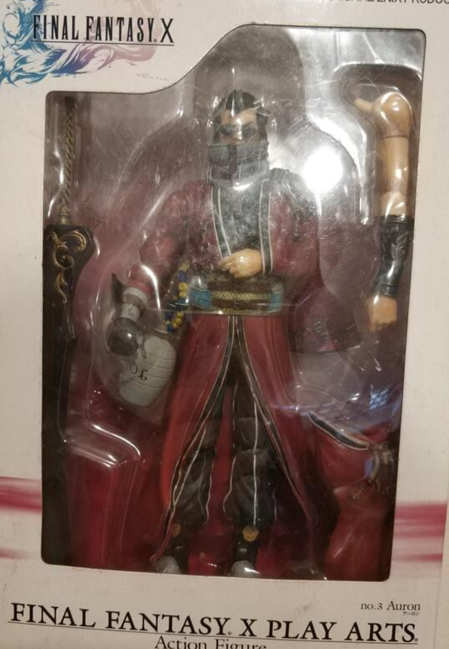 Square Enix Final Fantasy X 10 Play Arts No 3 Auron Action Collection Figure