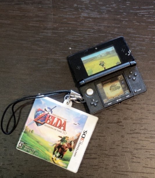Takara Tomy Nintendo 3DS Gashapon Mini Console Strap Legend Of Zelda Ver Figure