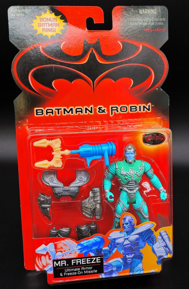 Kenner Batman & Robin the Movie Mr. Freeze Ultimate Armor Action