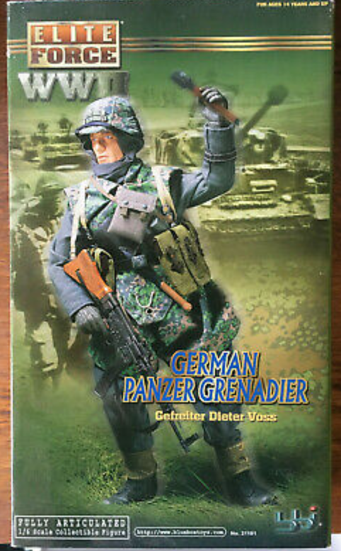 BBi 1/6 12" WWII German Panzer Grenadier Gefreiter Dieter Voss Action Figure