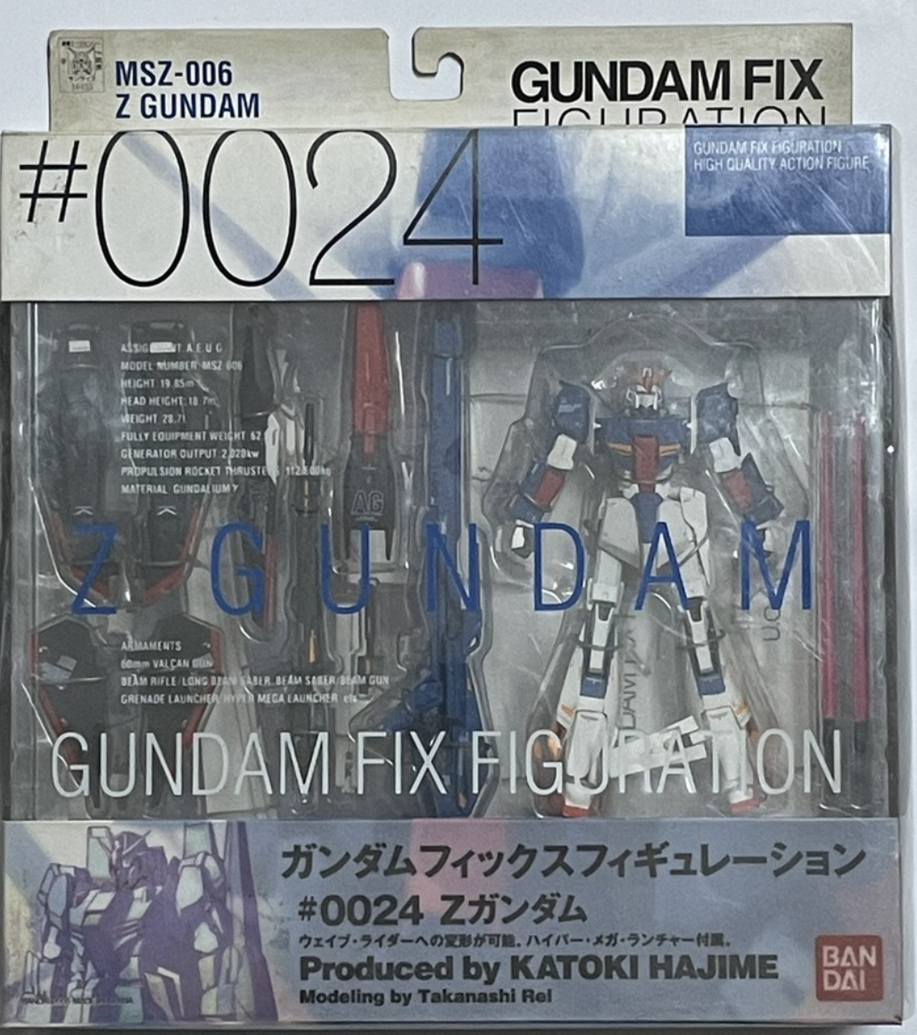 Bandai Gundam Fix Figuration GFF #0024 MSZ-006 Z Gundam Action