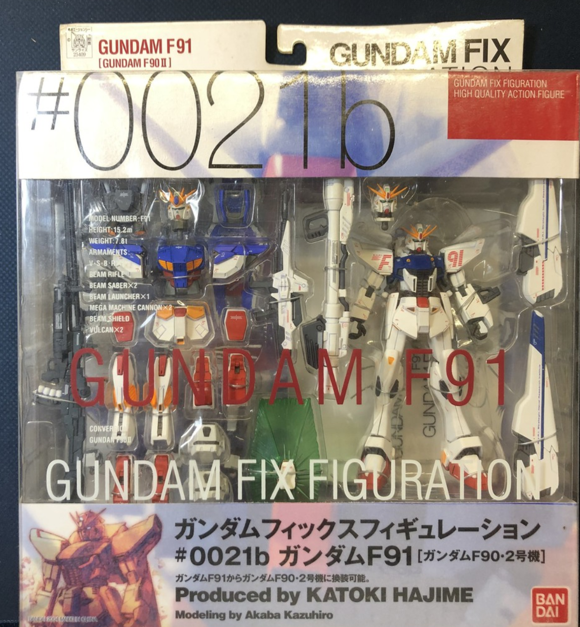Bandai Gundam Fix Figuration GFF #0021b Gundam F91 F90 II Action Figure
