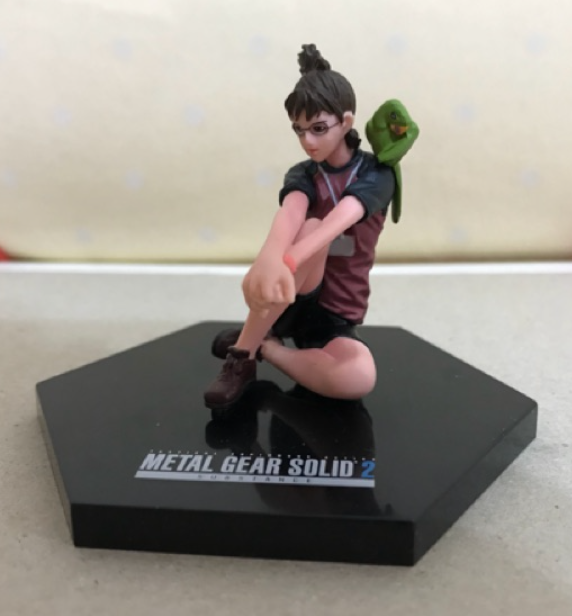 metal gear solid emmerich Konami 2004 Metal Gear Solid 2 Substance Collection Emma Emmerich Trading Figure