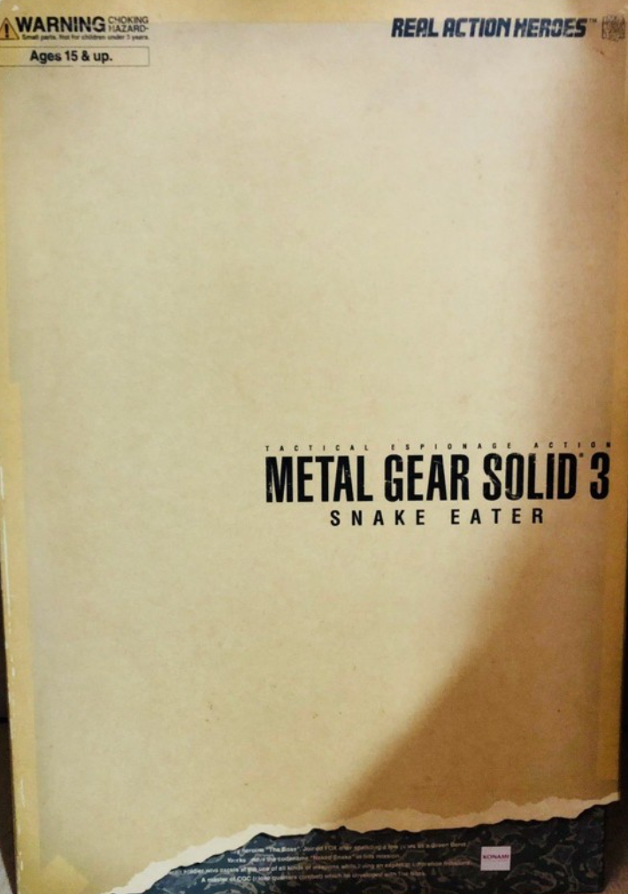 Medicom Toy 1/6 12" RAH Real Action Heroes Metal Gear Solid 3 Snake Eater Camouflage ver Action Figure