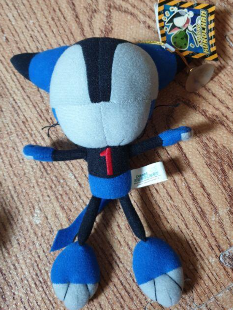 Animation International Cyborg Kuro Chan Mi Kun 6" Plush Doll Figure