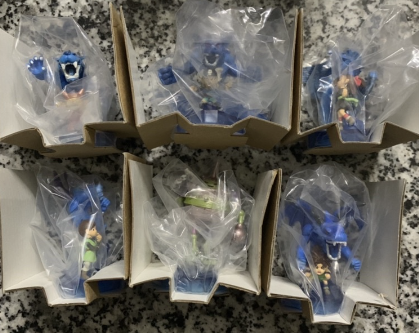 Blue Dragon Xbox 360 Limited 6 Trading Figure Set