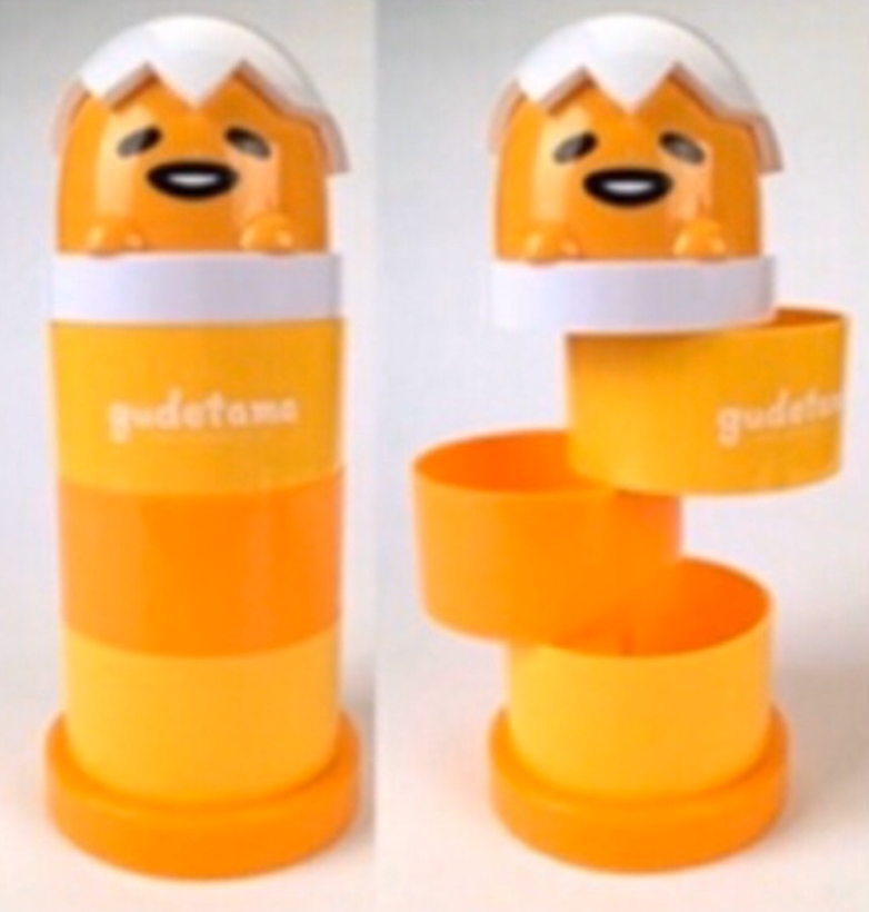 Taiwan Leing Sanrio Gudetama 10" Storage Box