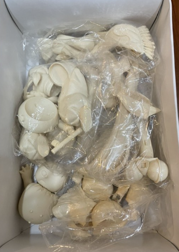 Kotobukiya 1/1 Clamp Chobits Kotoko & Sumomo Resin Cast Model Kit Figure