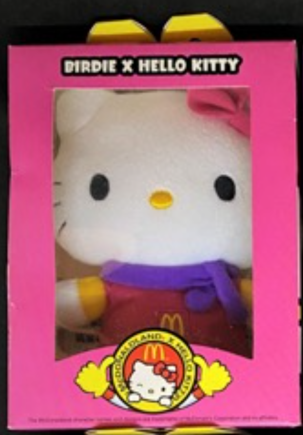 Mcdonalds 2012 Sanrio Hello Kitty Birdie ver 6" Plush Doll Figure