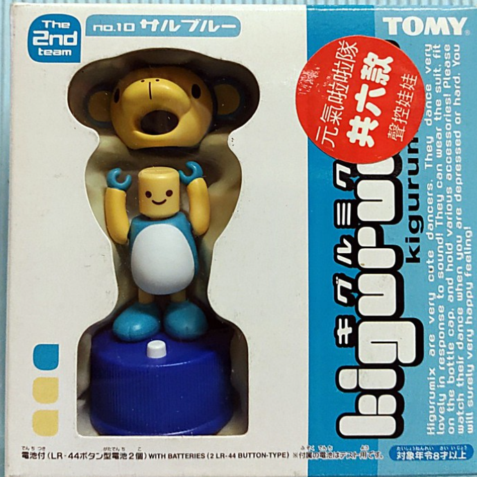 Tomy Character Mix Kigurumix The 2nd Team No 10 Mini Dance Figure