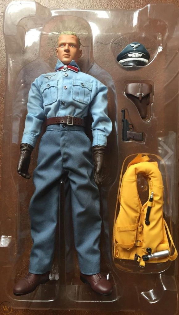 Dragon 1/6 12" WWII The Blond Knight German Luftwaffe Pilot Erich Hartmann Action Figure