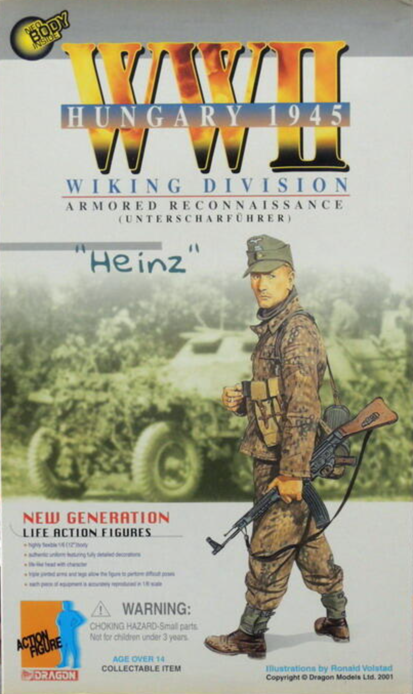 Dragon 1/6 12" New Generation Hungary 1945 Heinz Action Figure