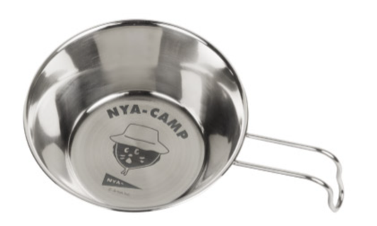 Nya- Camp Taiwan Family Mart Limited 5" Stainless Bowl
