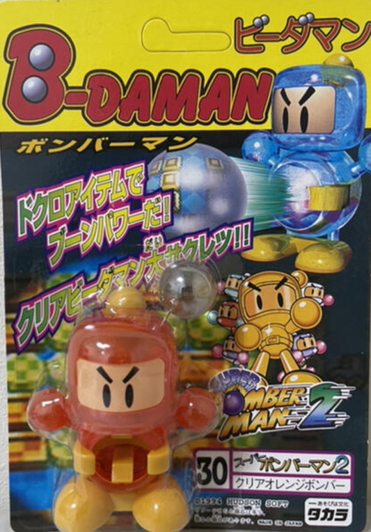 Takara 1994 Hudson Soft B-Daman Bomberman 2 No 30 Model Kit Action Figure
