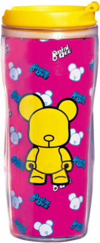 Toy2R Mini Qee 2014 Taiwan Watsons Limited 400ml Plastic Water Cup Red ver