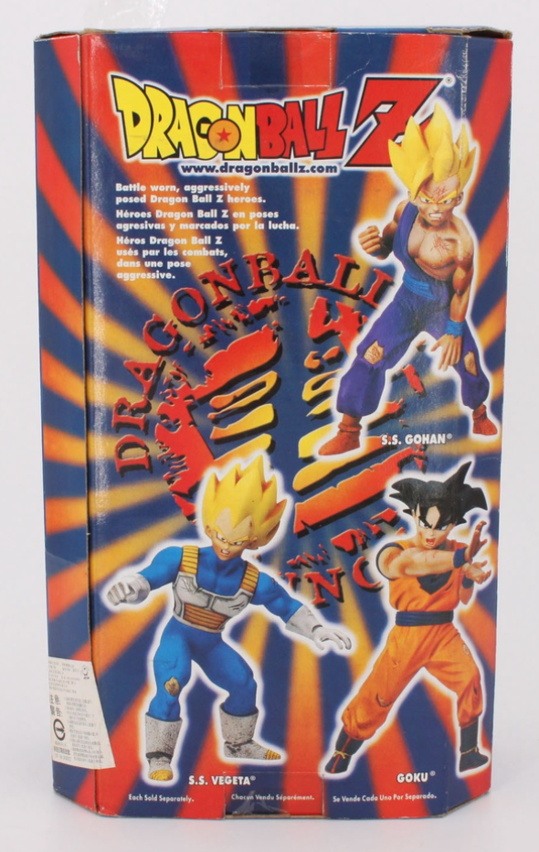 Irwin toys Dragon Ball Z Collector's Edition Super Saiyan S.S. Vegeta Action Figure