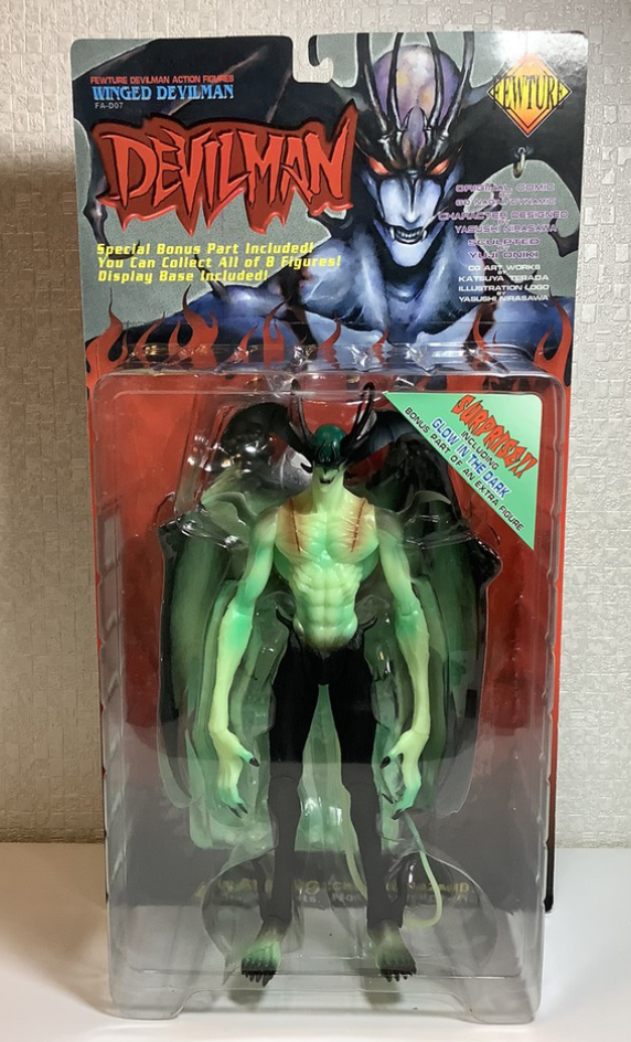 Fewture 1999 Devilman Go Nagai Winged Glow In The Dark Ver Trading Figure