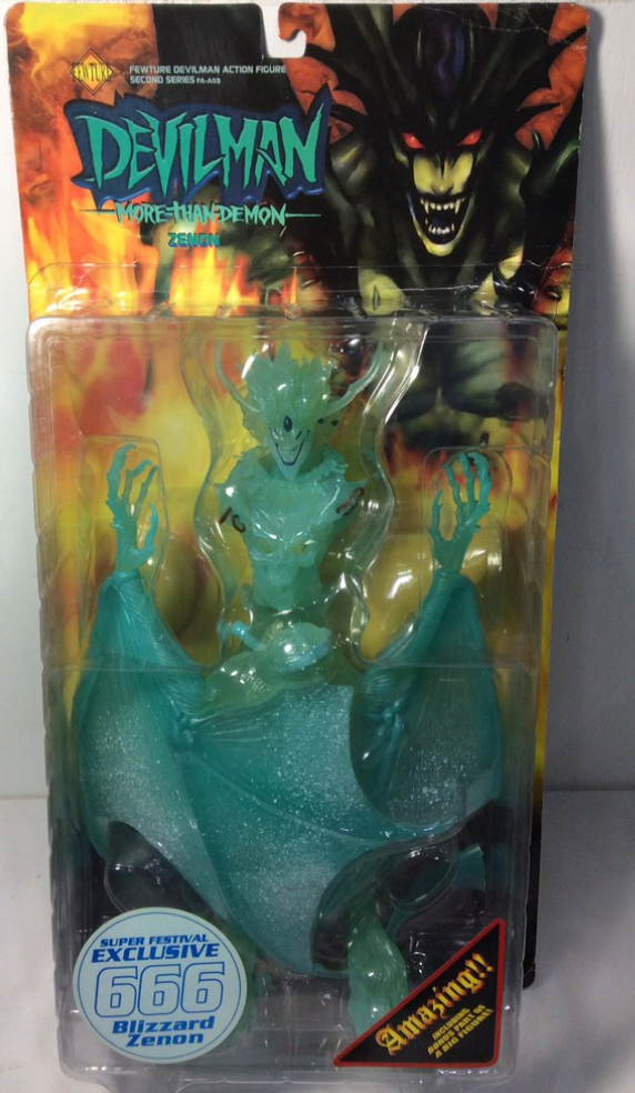 Fewture Devilman Go Nagai More Than Demon Zenon 666 Limited Ver Action Figure