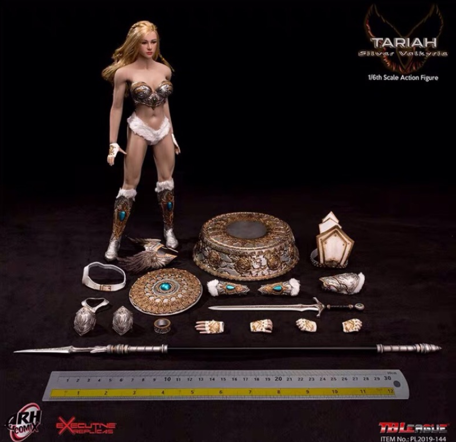 TBLeague 1/6 12" PL2019-149 Phicen Tariah Silver Valkyrie Action Figure