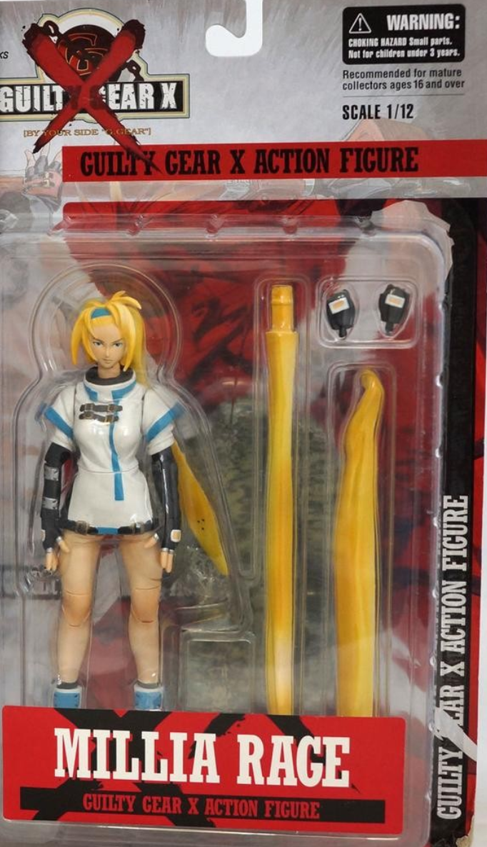 Epoch 1/12 Guilty Gear X Millia Rage Action Figure