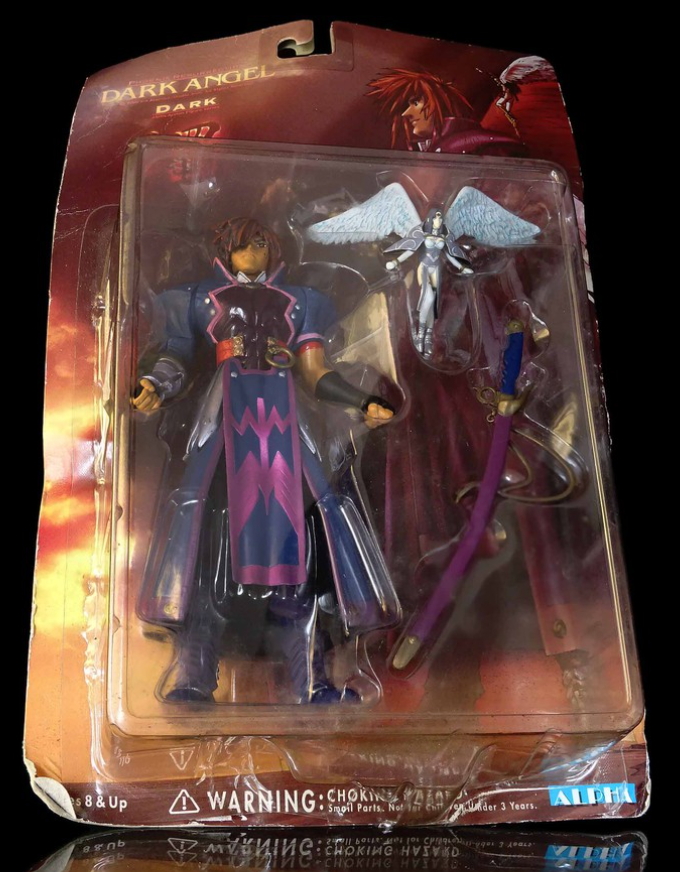 Toycom Alpha Kia Asamiya Phoenix Resurrection Dark Angel Dark Trading Figure