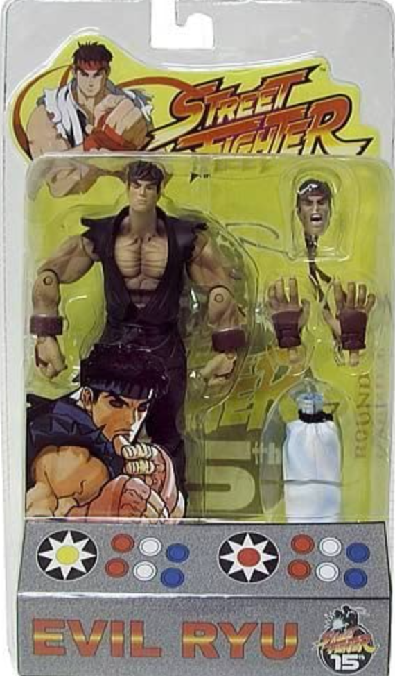 Sota Toys Capcom Street Fighter 15th Round 1 Evil Ryu Action Figure