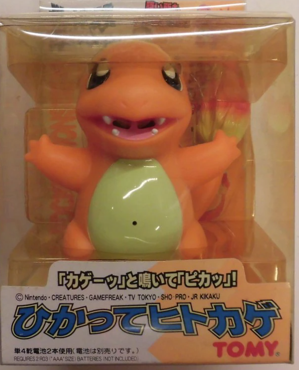 Tomy Pokemon Pocket Monster Charmander Light & Sound Trading Figure