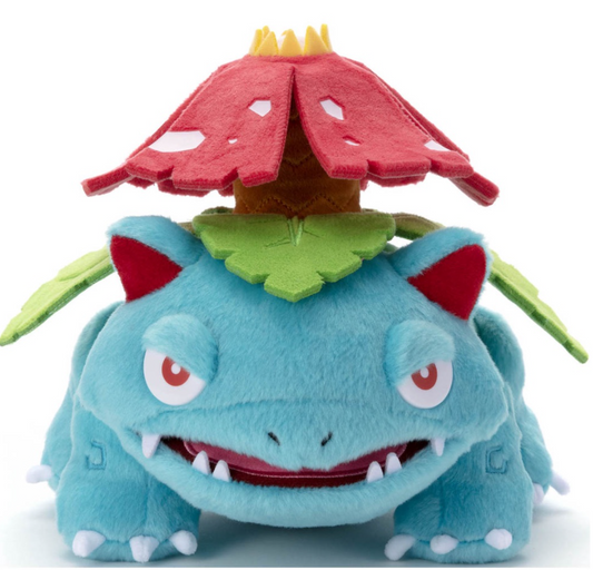 Takara Tomy Pokemon Pocket Monsters Venusaur 8" Plush Doll Figure