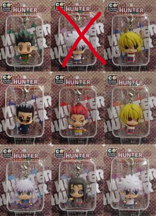 Megahouse Hunter x Hunter Chara Fortune 8 Mascot Strap Figure Set