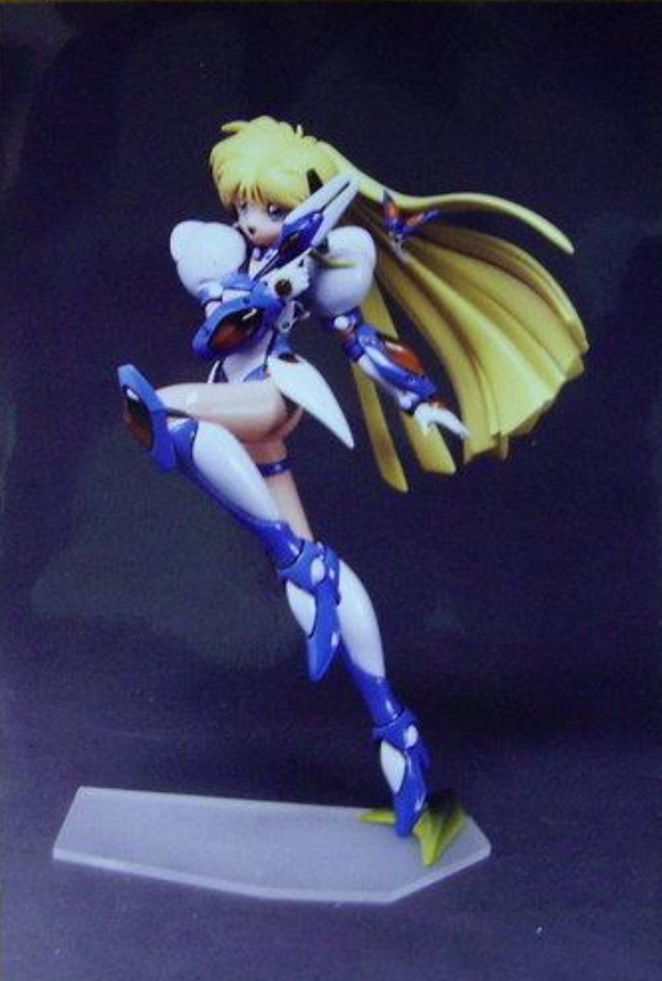 Kaiyodo 1/8 Galaxy Fraulein Yuna Yuna Kagurazaka 2 Cold Cast Model Kit Figure