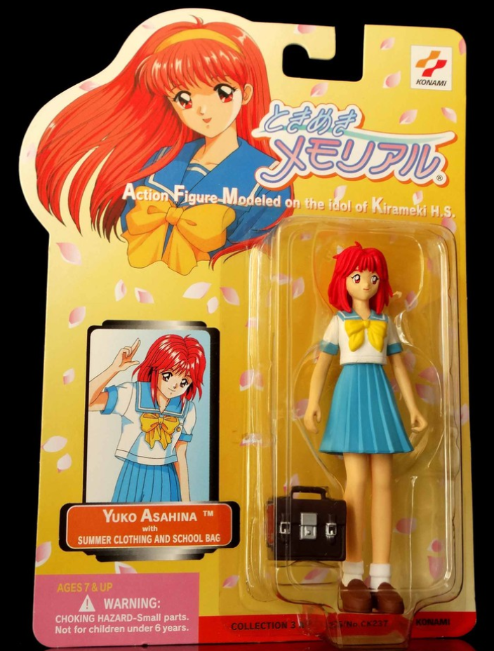 Konami Tokimeki Memorial Modeled on the Idol of Kirameki H.S. Yuko Asahina Action Figure