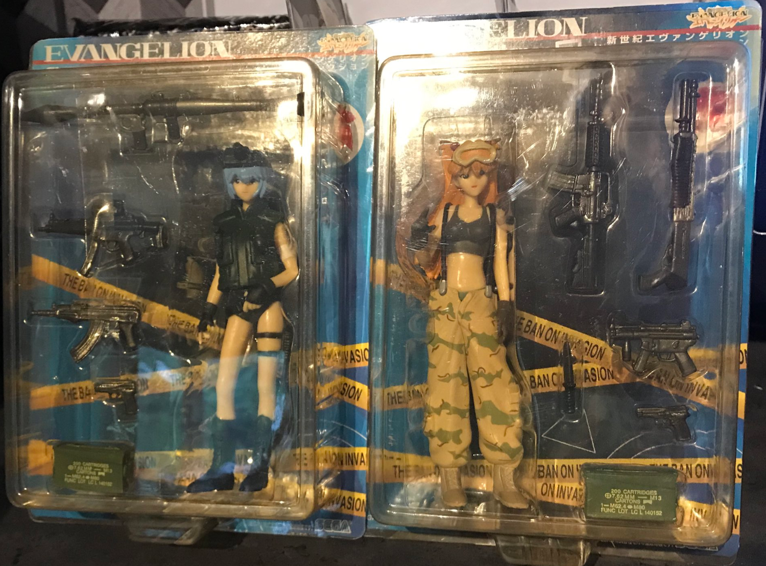 Sega Neon Genesis Evangelion Special Mission Part 1 Rei Ayanami & Asuk –  Lavits Figure