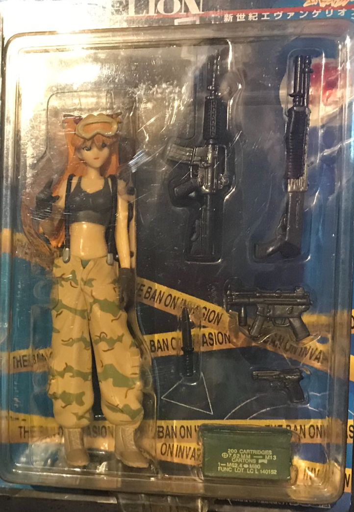 Sega Neon Genesis Evangelion Special Mission Part 1 Asuka Langley Trading Figure