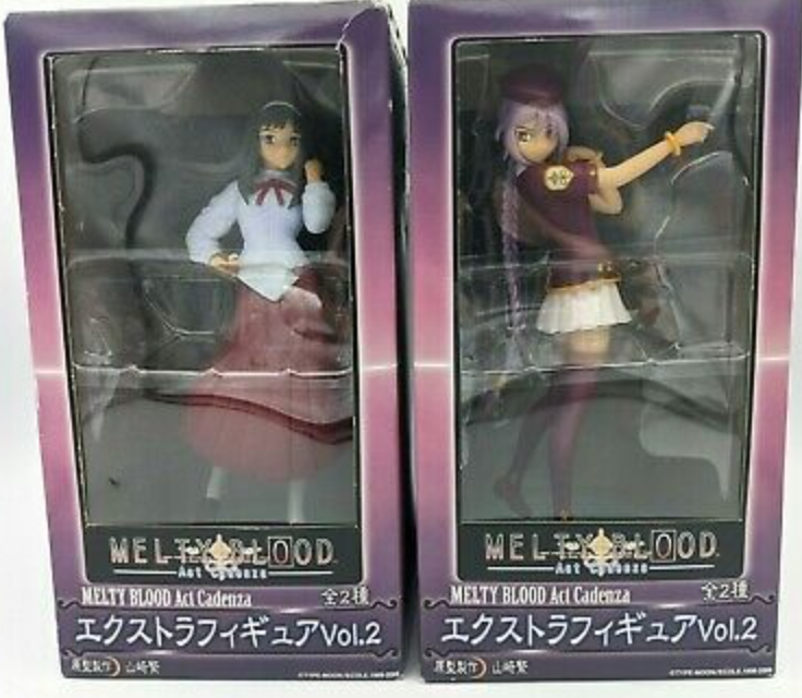 Sega Type-Moon Tsukihime Melty Blood Act Cadenza Vol 2 2 Collection Figure Set