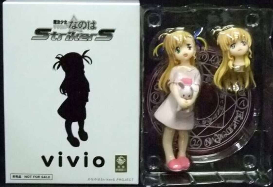 Volks 2009 1/7 Magical Girl Lyrical Nanoha StrikerS Takamachi Vivio Pvc Figure