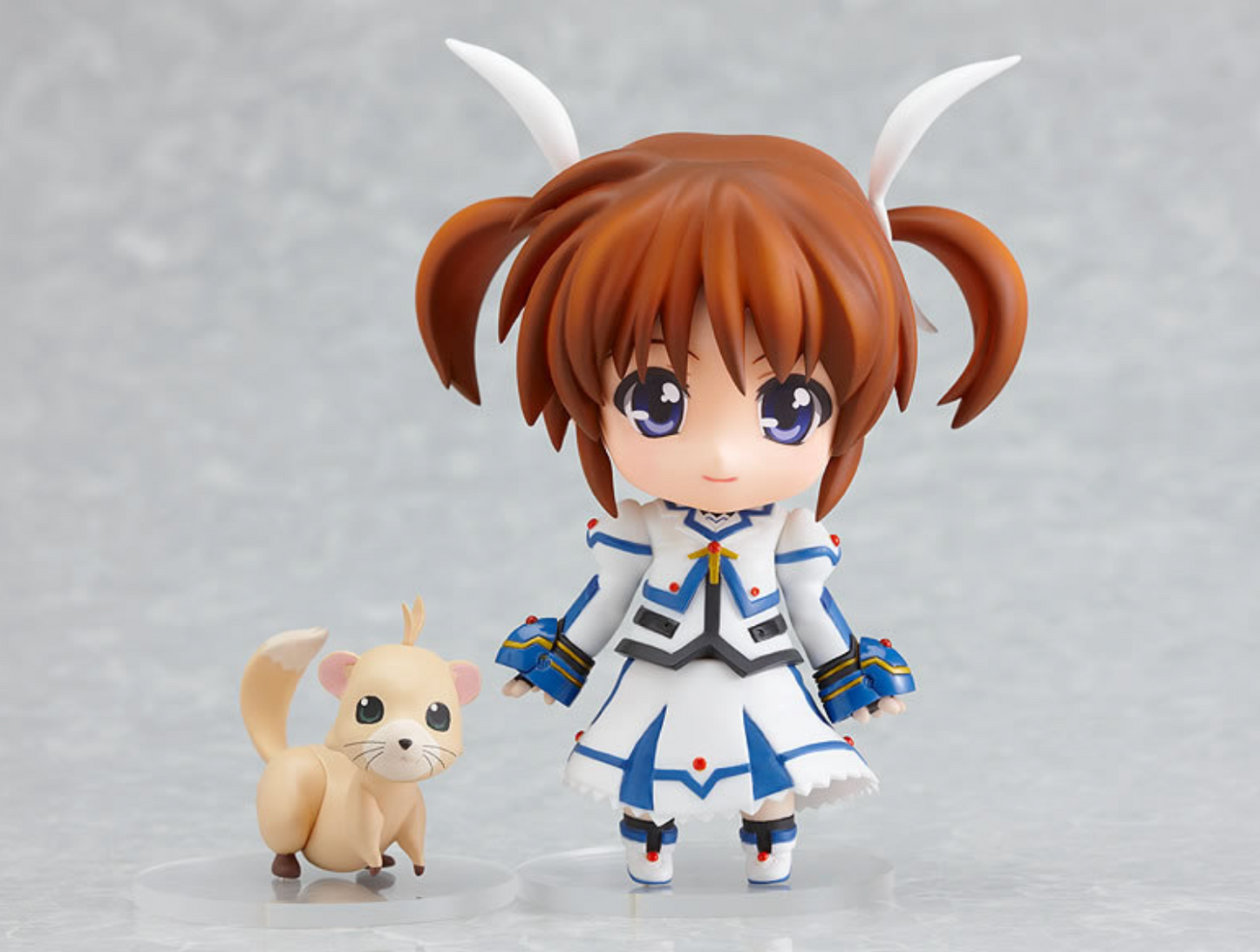 Good Smile Nendoroid #095 Magical Girl Lyrical Nanoha Takamachi The Movie 1st ver Action Figure